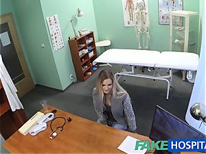 fake clinic physician finds sexual surprise in fuckbox