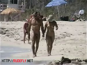 delectable naked beach voyeur spy cam vid