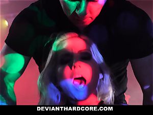 DeviantHardcore - molten busty platinum-blonde Gets dominated
